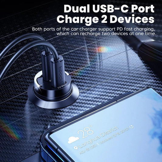 Încărcător Auto Rapid USB-C 45W - Accesorii Auto | GadgetAuto.ro