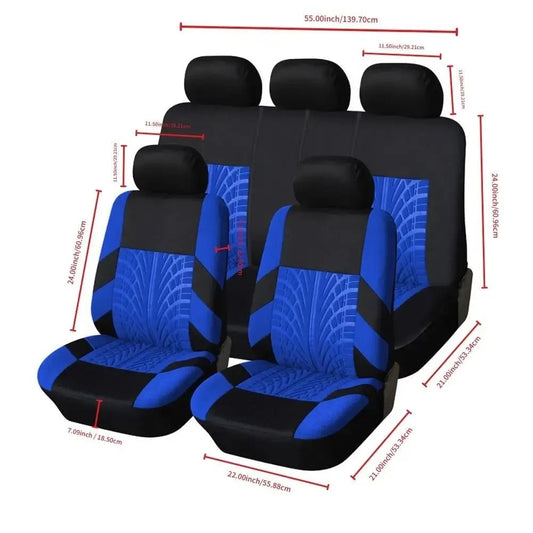 Huse Auto Complete — Set 9 Piese Universal pentru Sedan, SUV, Van - Accesorii Auto | GadgetAuto.ro