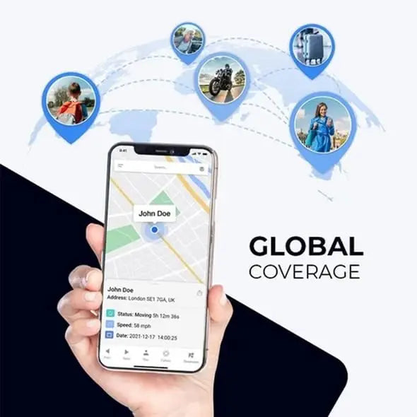GPS Tracker Auto Mini — Localizator Bluetooth Anti-Pierdere cu Magnet
