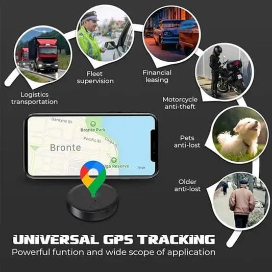 GPS Tracker Auto Mini — Localizator Bluetooth Anti-Pierdere cu Magnet - Accesorii Auto | GadgetAuto.ro