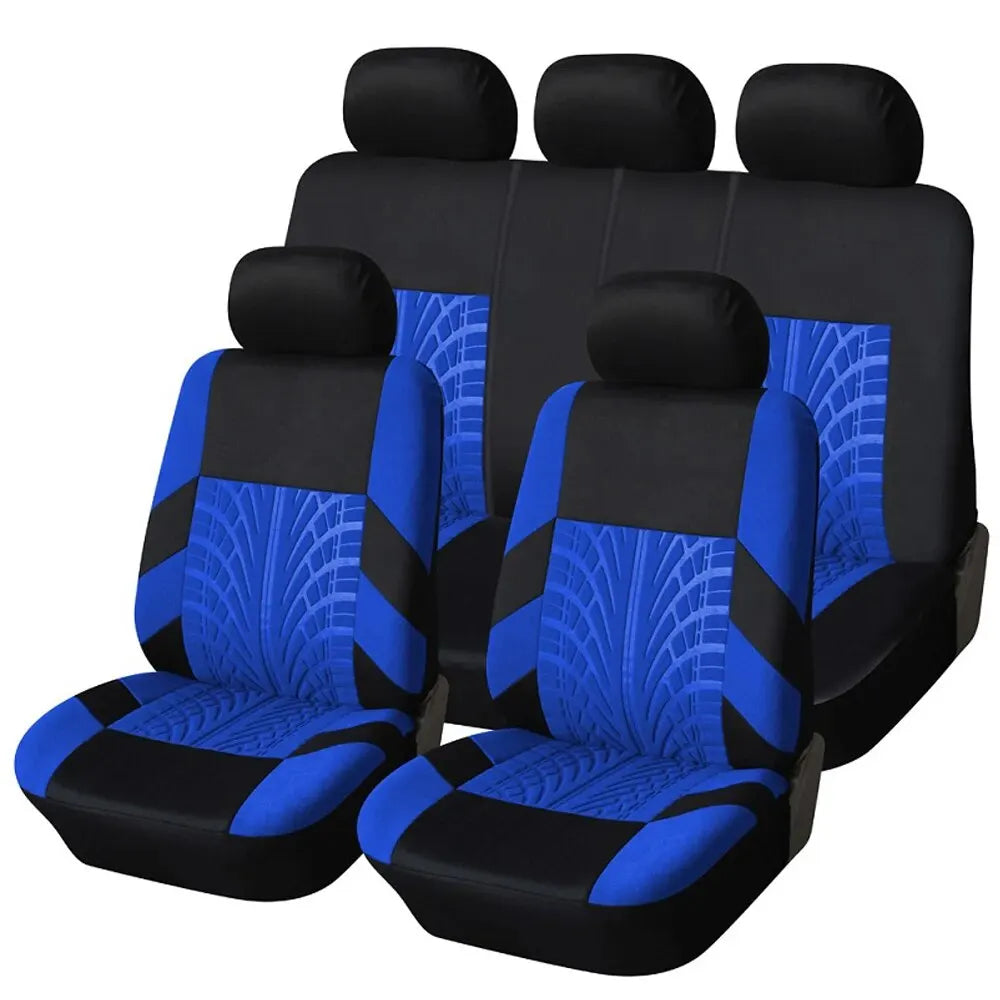 Huse Auto Complete — Set 9 Piese Universal pentru Sedan, SUV, Van