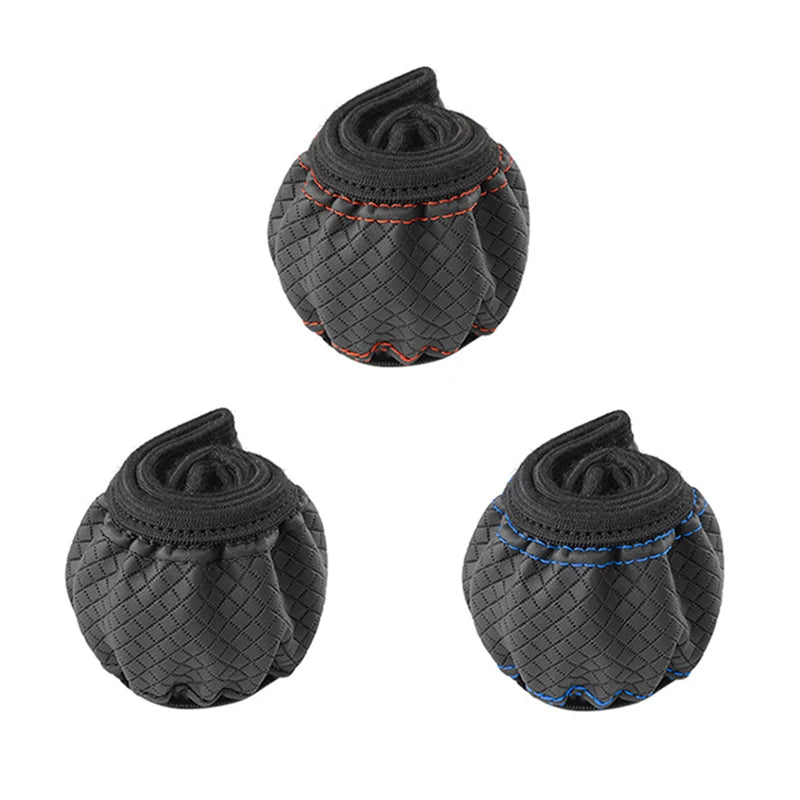 Universal Microfiber Steering Wheel Cover — Anti-slip Protection 37-39cm