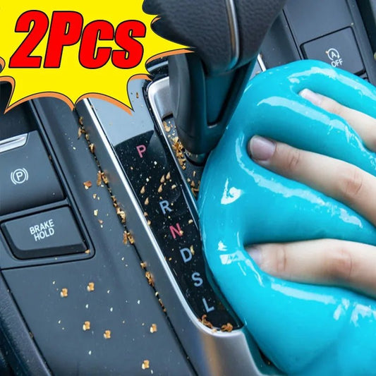 Gel Curățare Auto Interior — Slime Magic Mud pentru Bord, Tastatură, Grile - Accesorii Auto | GadgetAuto.ro