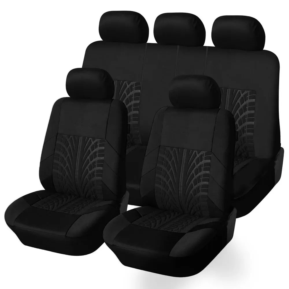 Huse Auto Complete — Set 9 Piese Universal pentru Sedan, SUV, Van