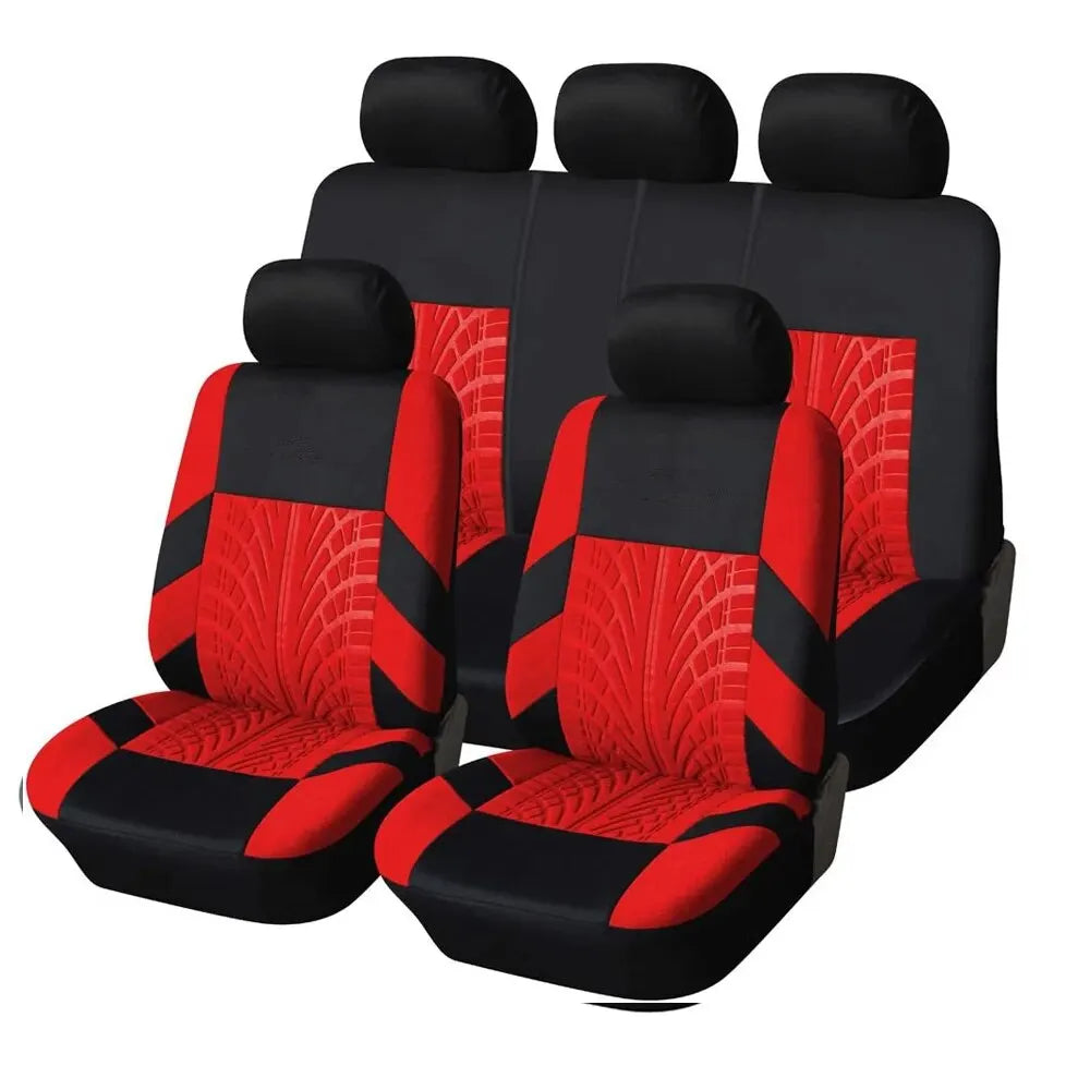 Huse Auto Complete — Set 9 Piese Universal pentru Sedan, SUV, Van