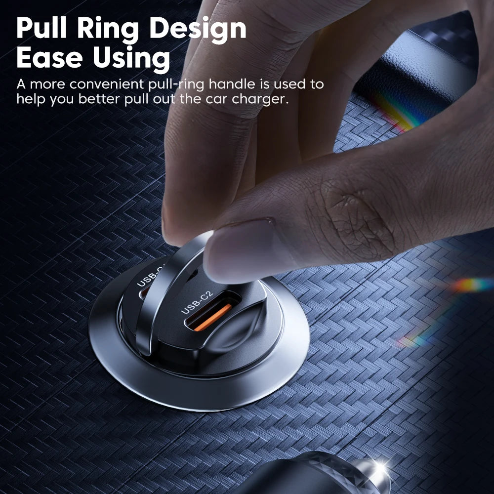 45W USB-C Fast Car Charger