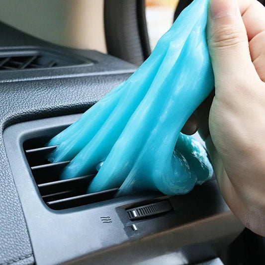 Gel Curățare Auto Interior — Slime Magic Mud pentru Bord, Tastatură, Grile - Accesorii Auto | GadgetAuto.ro