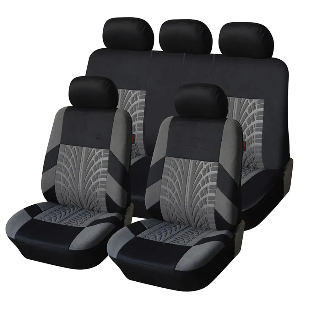 Huse Auto Complete — Set 9 Piese Universal pentru Sedan, SUV, Van